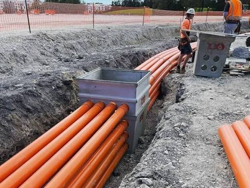 Underground Reticulation Distribution